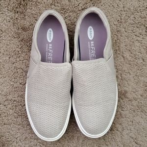 Beige Slip On Sneakers